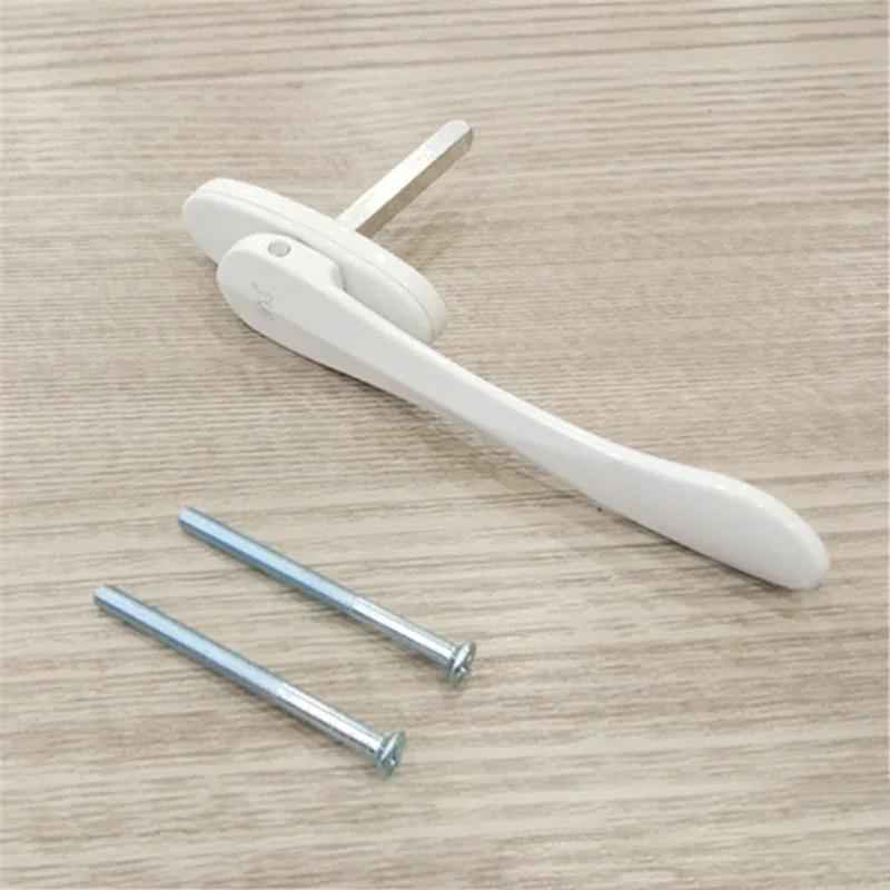 Сломанный мост алюминиевый сплав створка окна экран оконная ручка складная дверь мечевидная тонкая плоская квадратная стальная ручка