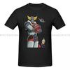 Goldorak Men T Shirt Anime UFO Robot Grendizer Actarus Funny Tee Shirt Short Sleeve Round Collar T-Shirts Cotton Clothes