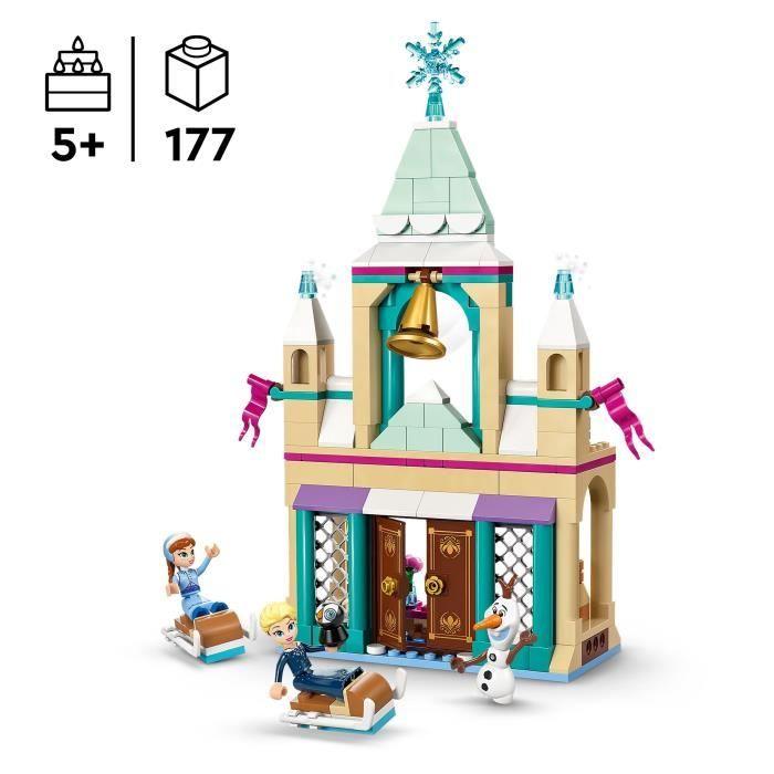 LEGO Disney La Reine des Neiges 43265 Le Château de Glace d’Arendelle - Jeu enfant 5 ans