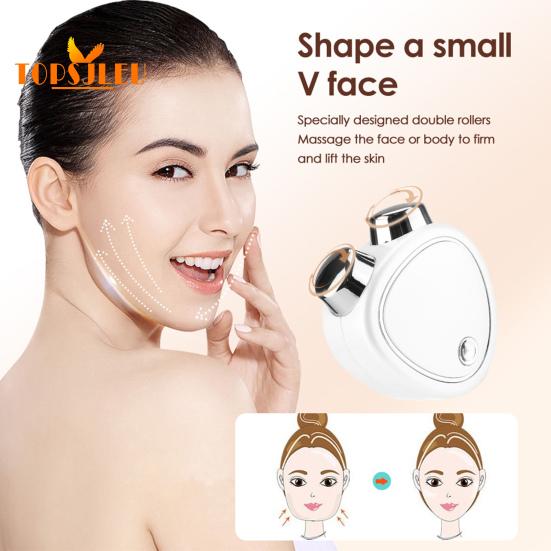 Устройство для массажа лица, микротоковая подтяжка кожи, подтяжка лица для похудения, вибрация, улучшение кровообращения, целлюлит, ноги, массажер для лица, плеч и головы