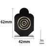 Metal Target Flip-Score for Soft Bullet Shooting Practice – Small Iron Man CS Prop Accessories