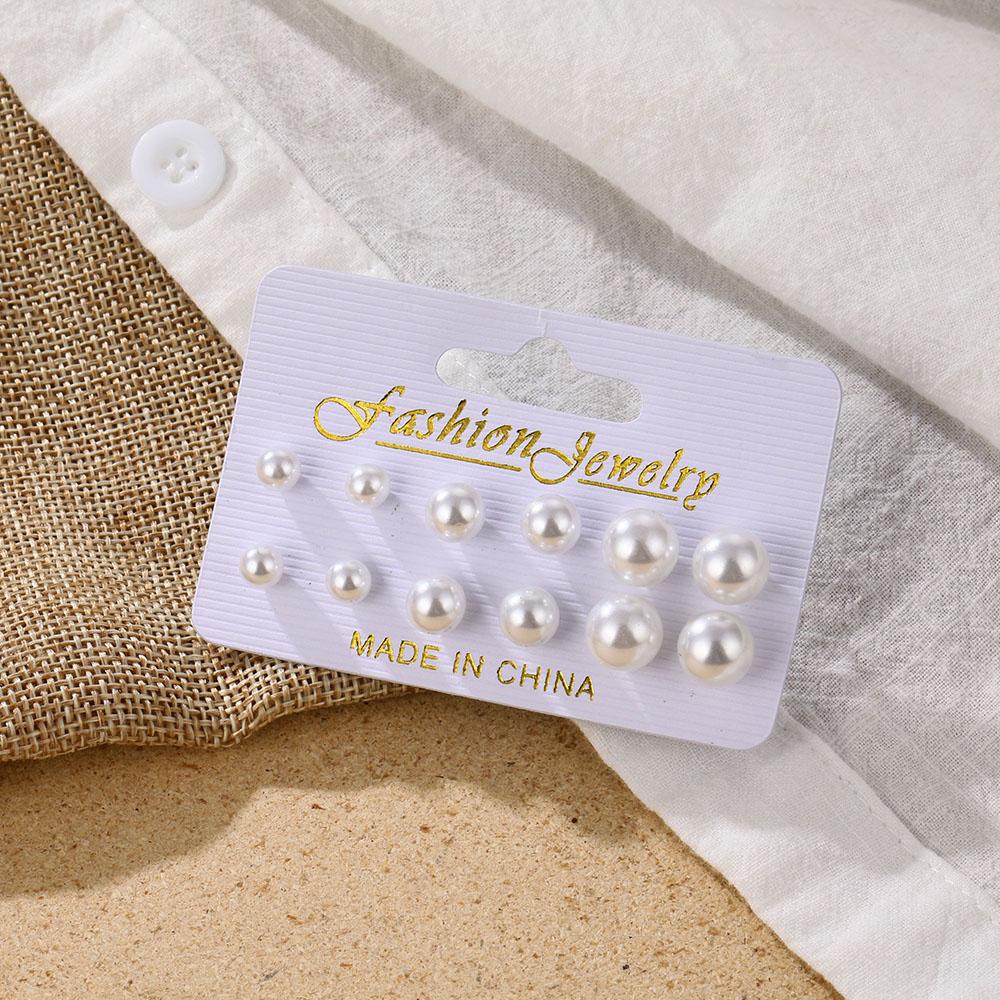 Аксессуары Поп-серьги Геометрический акриловый лист Серьги-гвоздики с кисточками Набор орнаментов