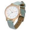Fieldwork Analog Watch with White Leather Rita Blue Women's Strap, JN028-4,