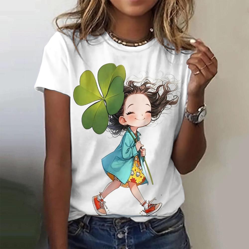 Женская футболка с принтом аниме, модный свитер с короткими рукавами, футболка с круглым вырезом, женская многофункциональная повседневная одежда, летняя новинка