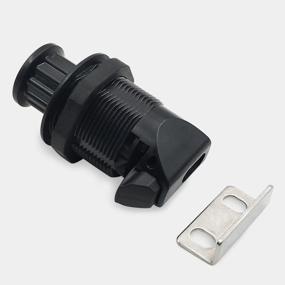 Black Embedded RV Lock Cupboard Chassis Lock Simple Installation Versatile Application Innovative Locking System