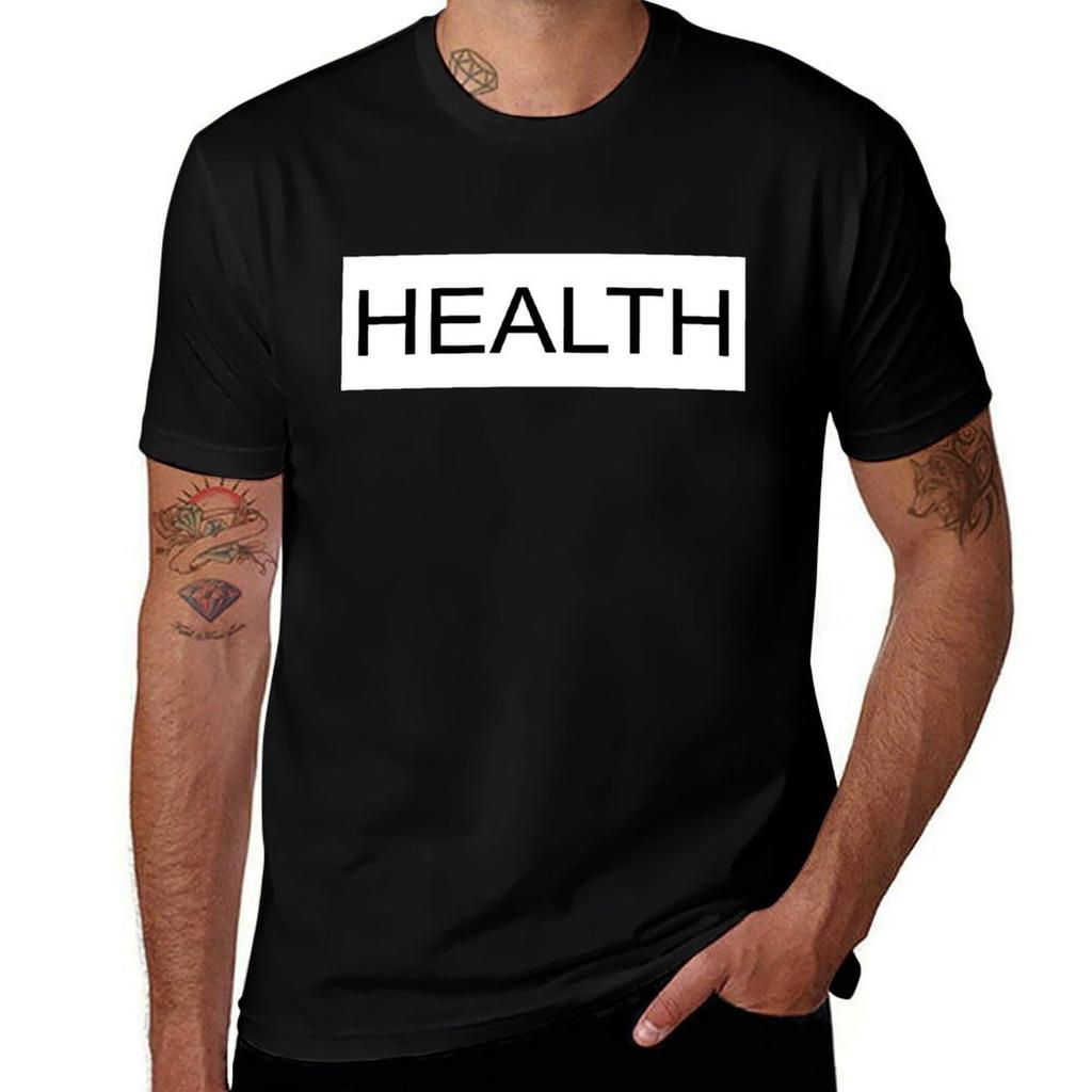 HEALTH T-Shirt T Shirts for Man Cotton Graphic T Shirts for Man Man T Shirts Cotton T-Shirt