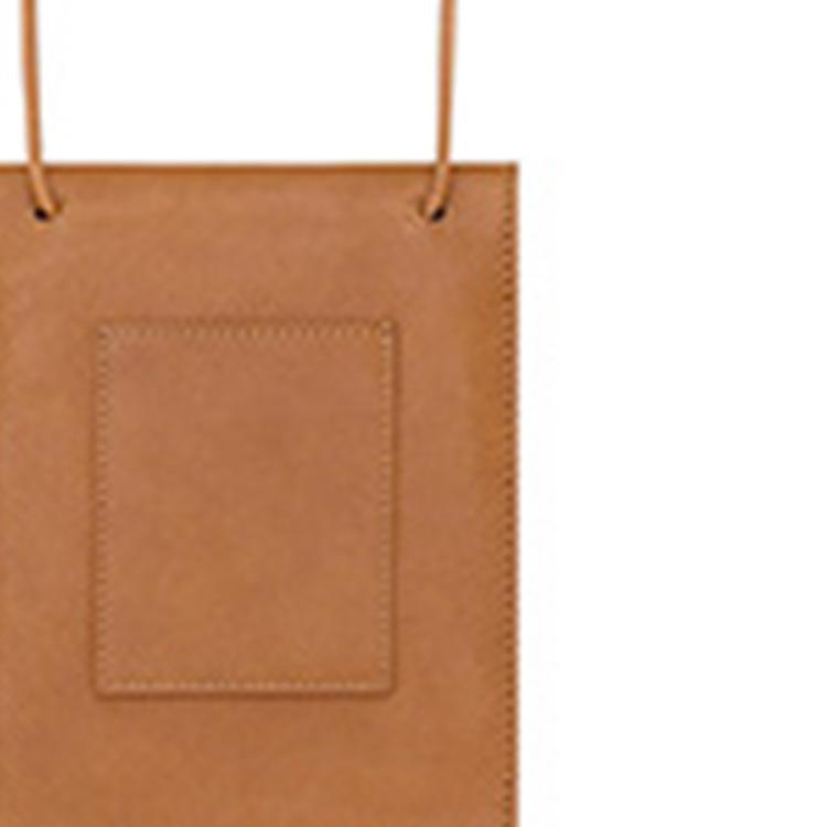 Saint Laurent Ysl Adjustable Shoulder Strap Leather Clutch Crossbody Bag Women bags Brown 735115-AABTJ-9853