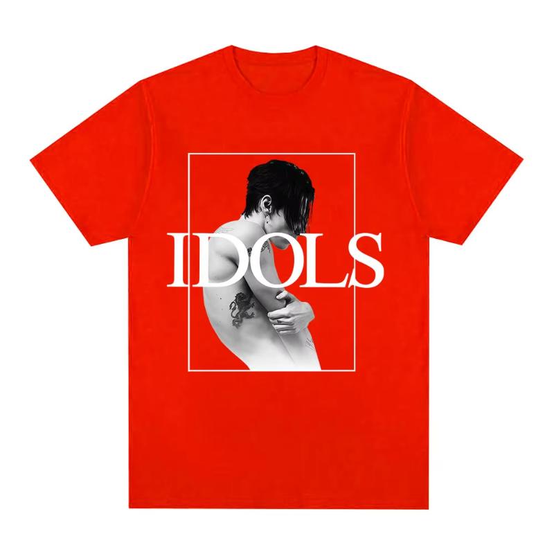 Yungblud Idols 2025 Album Tour T Shirts Unisex Unisex Clothing Fashion Gothic Short Sleeve Tshirts Casual Cotton Oversized Tshirt