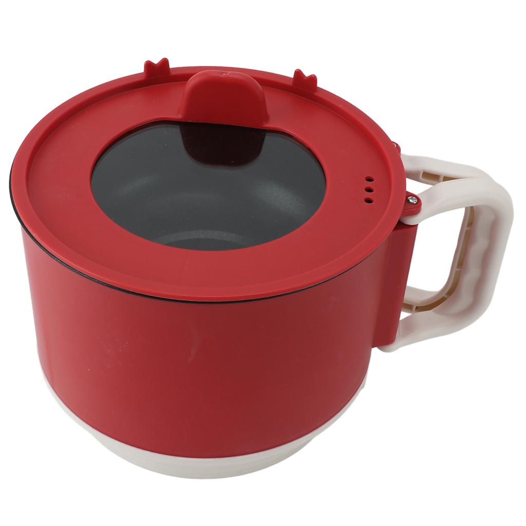1.8L Electric Cooking Pot Multifunction Efficient Prevents Stick Foldable Handle Electric Cooker