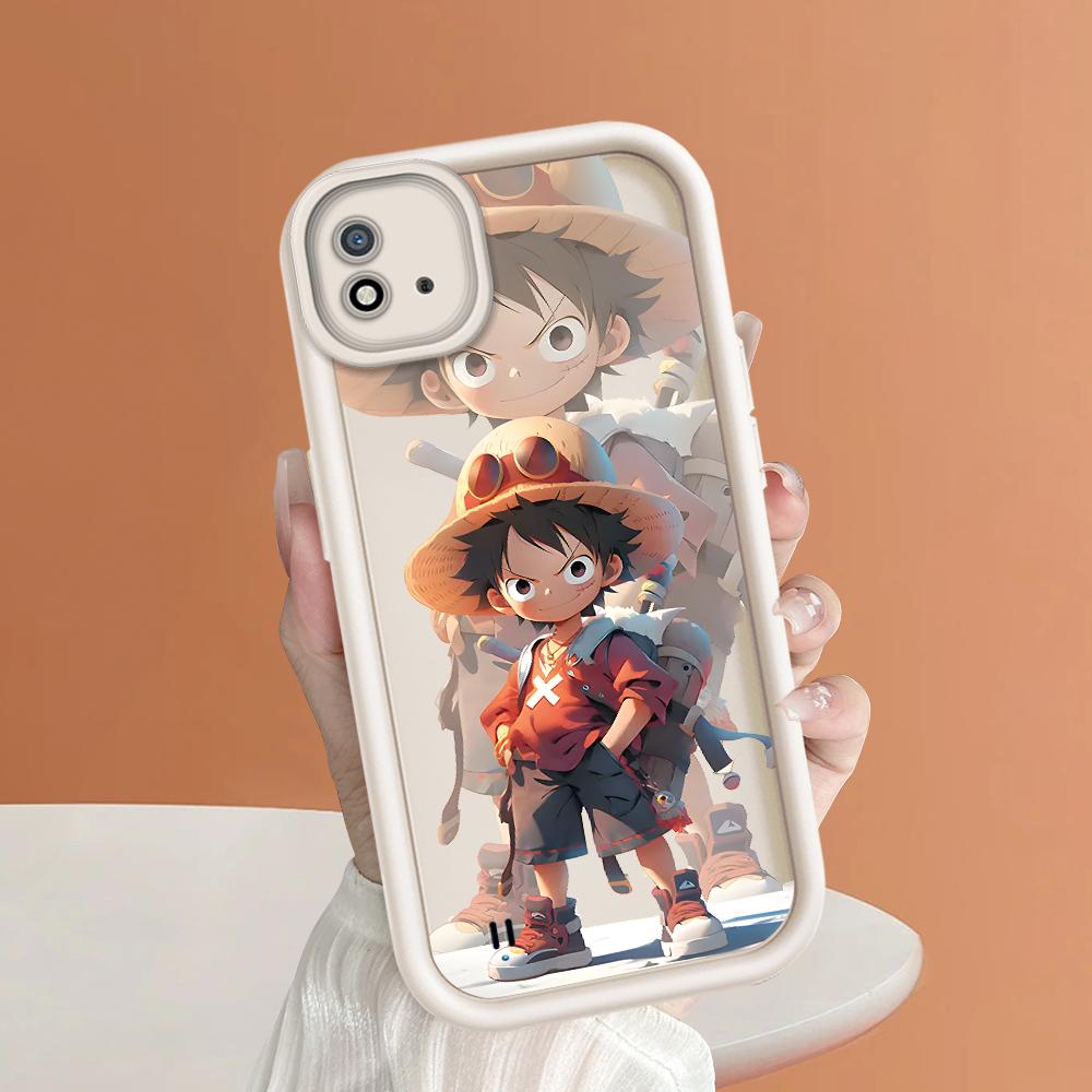 Мягкий силиконовый квадратный чехол с рисунком лестницы для телефона, полное покрытие, противоударный защитный резиновый чехол для камеры для OPPO Realme