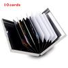Credit Card Case Wallet Men Women Business Multifunction Slim Wallet Stainless Steel Card Holder 6 Cards 8 Cards 10 Cards