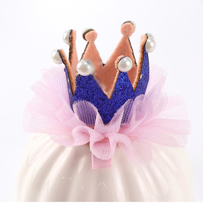 Headdress Side Clip Hairpin Little Girl's Children's Hair Accessories Princess Crown