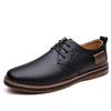 Fashion 2025Genuine Leather Men Dress Shoes Oxfords Brogue Lace Up Italian Mens Casual Shoes Luxury Brand Moccasins Loafers Plus Size