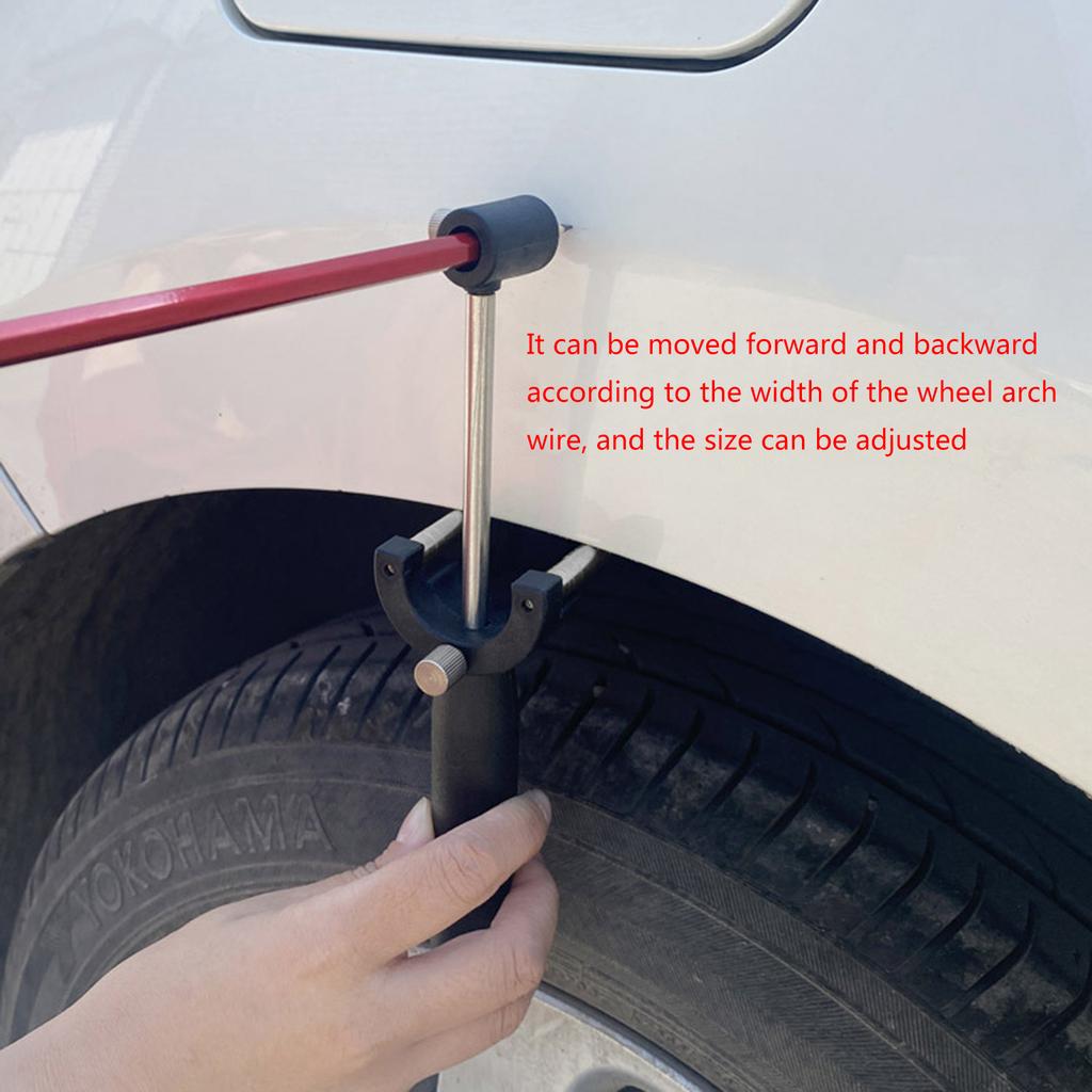 Compact Adjustable Car Wheel Eyebrow Mark Scraper Scriber Sheet Metal Dent Repair Tool Adjustment Range 0-20cm Compact