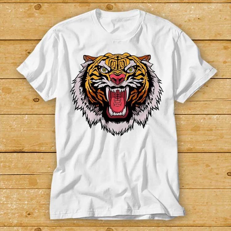 230 Gsm 100% Cotton Mishima Tiger Best Seller T Shirt Cult Movie Retro Vintage Top Tee 1988