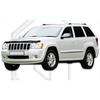 SCOUTT BRA CAPOT DEFLECTEUR PROTECTION pour GRAND CHEROKEE 2005-2010