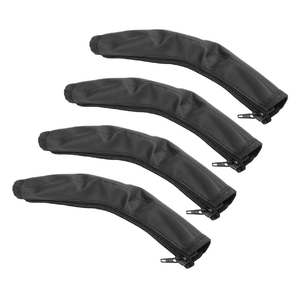 4pcs Stroller Handle Cover PU Lther Washable   Baby Pram Handle Sve  or with   Stroller Accessories