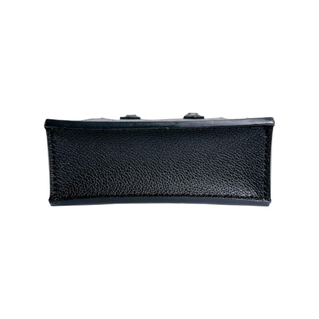 LOUIS VUITTON Monogram Petit Sac Plat Shoulder Bag Monogram Empreinte M81417 Used