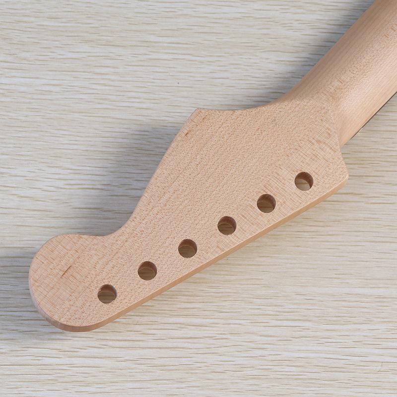 Леворукий гриф для электрогитары ST с палисандровой накладкой, 22 лада, кленовый, матовое покрытие - Аксессуар для DIY