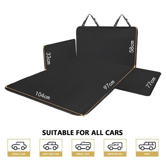 Защитная подушка для багажника внедорожника Водонепроницаемая Легко устанавливается Моющаяся Поддерживает чистоту автомобиля Коврик для багажника внедорожника подходит для домашних животных