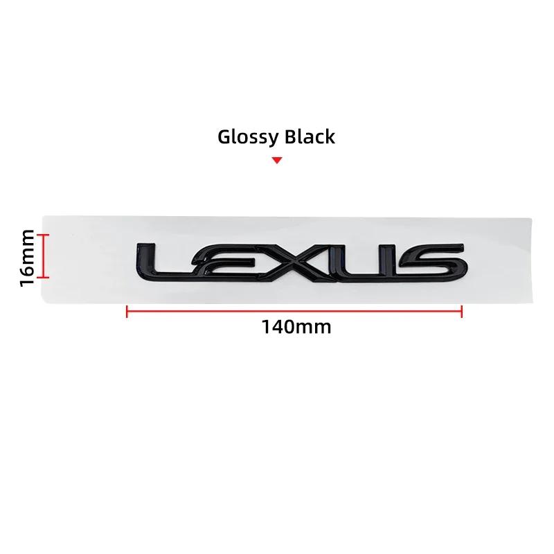 3D ABS Наклейка-значок с буквой на багажник автомобиля Для Lexus F SPORT Hybrid ES CT GS IS UX GX LBX NX RX 350h 450h аксессуары