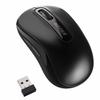 Buffalo Mouse Wireless 5 Buttons [Equipped with Back/Forward Buttons] Small, Lightweight, Power Saving Model, Usable for Up To 584 Days, BlueLED, Blac