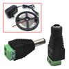 2pcs Soldering 2pin LED Strip DC Connector with Female Male Each 1pcs DC  for 5050 3528 2835 Led Strip LED Bar Light