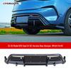 Compatible with BYD Seal EV DC: Rear & Front Bumpers, Front Lip Spoiler, Side Skirts, Rear Spoiler, Black Bright Strips.