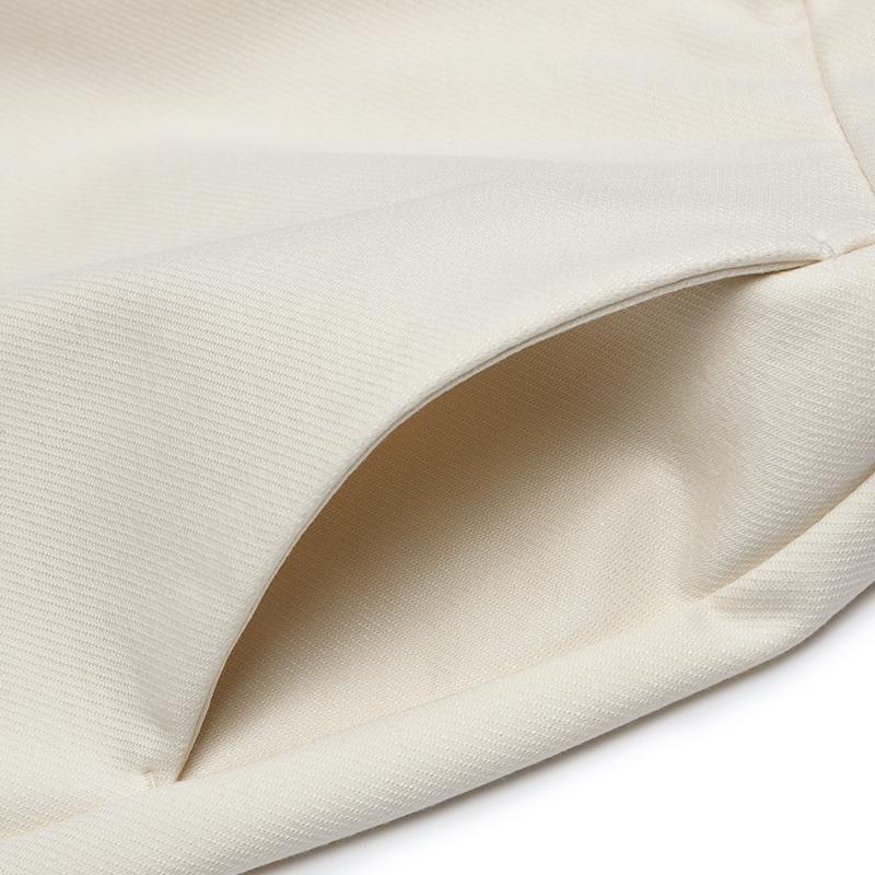 Fila Свободные Удобные Вязаные Повседневные Брюки с Широкими Штанинами Женские брюки Облачно-Грибной-Белый F11W514803FWT