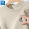 JEANSWEST LIFE Мужская хлопковая футболка с длинным рукавом свободного кроя