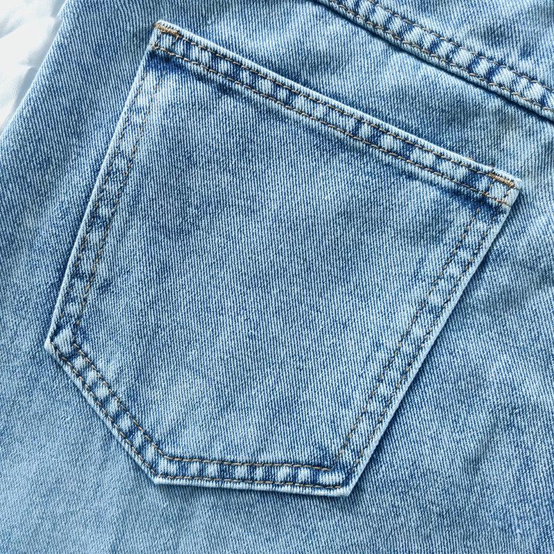 Джинсовая юбка-миди А-силуэта с высокой талией, минималистичная, 2025