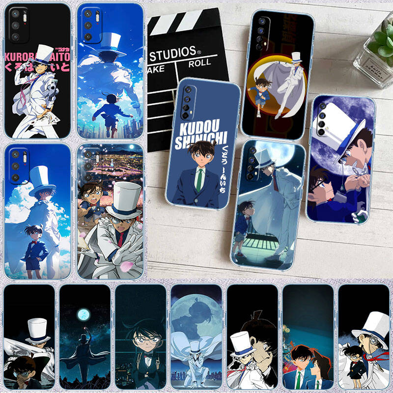 MH39 Detective Conan Phone Case for Motorola Edge 20 30 S30 40 50 Fusion Lite Plus Pro Neo Ultra One Power Action Macro Hyper Vision Zoom