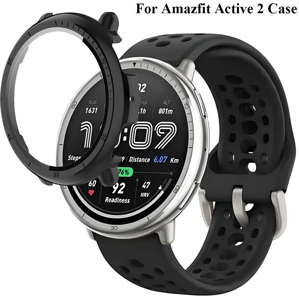 Защитный чехол для Amazfit Active 2 Полное покрытие Защитное стекло для экрана для Amazfit Active 2 Бампер Оболочка Аксессуары