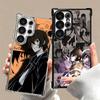 Мягкий чехол для телефона Bungo Stray Dogs для Samsung Galaxy S26 Ultra S25 Edge S24 FE S23 Plus S22 S21 + S20 С покрытием Защита от падения Забавный