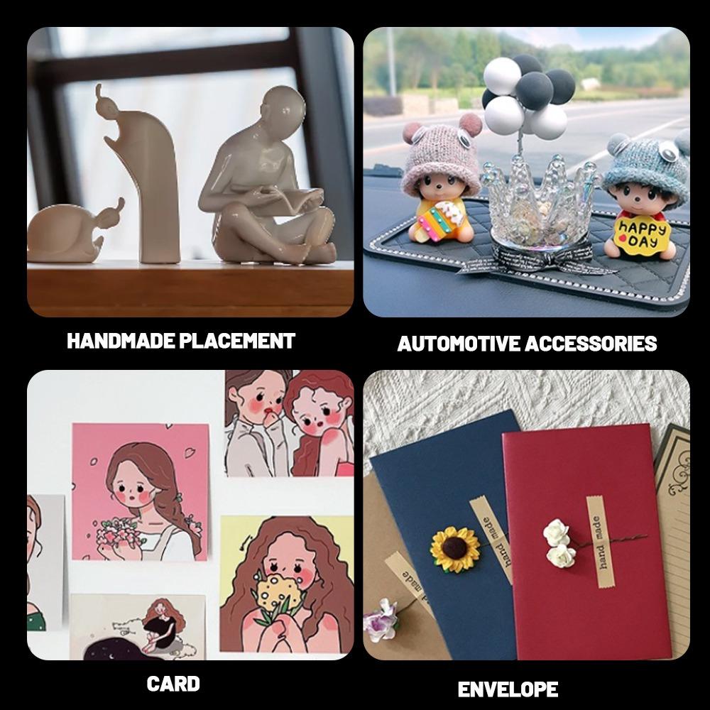 Transparent Glue Self Adhesive Patch Anti-upside Stickers  Doll