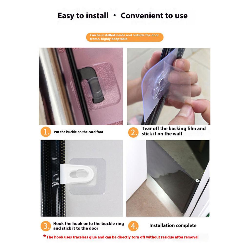 Автоматически расширяющиеся ворота для домашних животных Белый сетчатый барьер для кошек и собак с металлическим каркасом Легкая установка без инструментов Компактное решение для безопасности дома