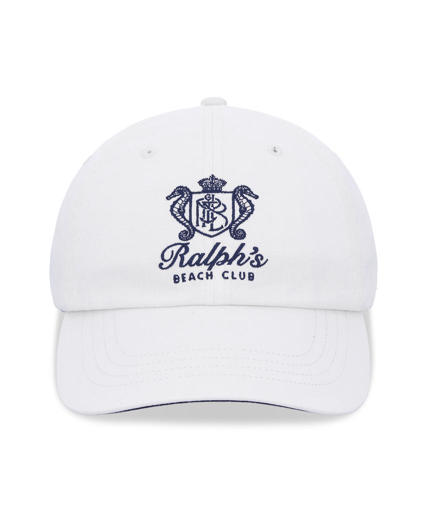 POLO RALPH LAUREN Твиловая бейсболка Ralphs Beach Club - Натуральный