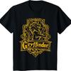 Harry Potter Gryffindor Line Art Crest T-Shirt