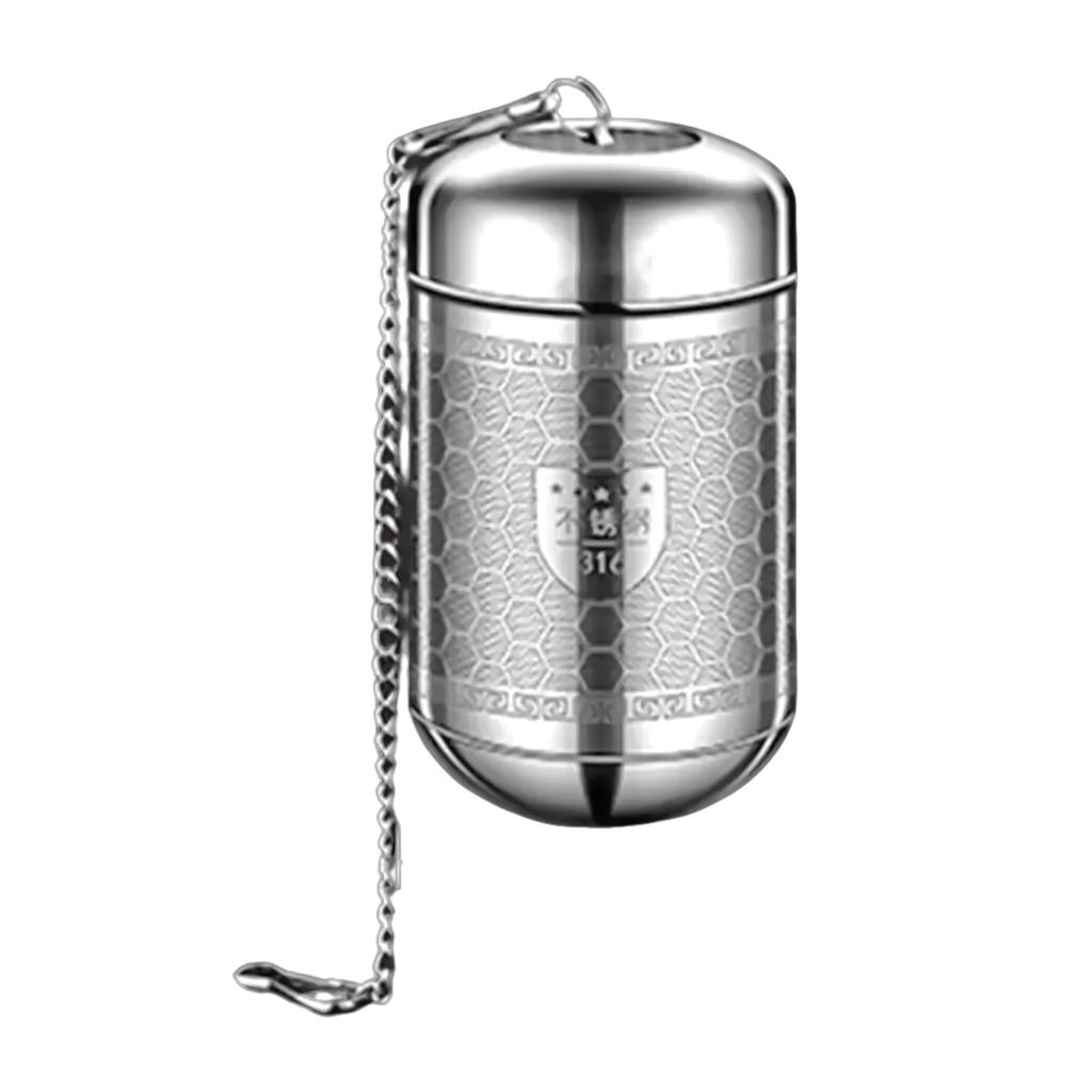 316Stainless Steel Teas Filtration Kettle Accessories Portable Teas Infuser Teas Filter for Travel and Outdoor Use