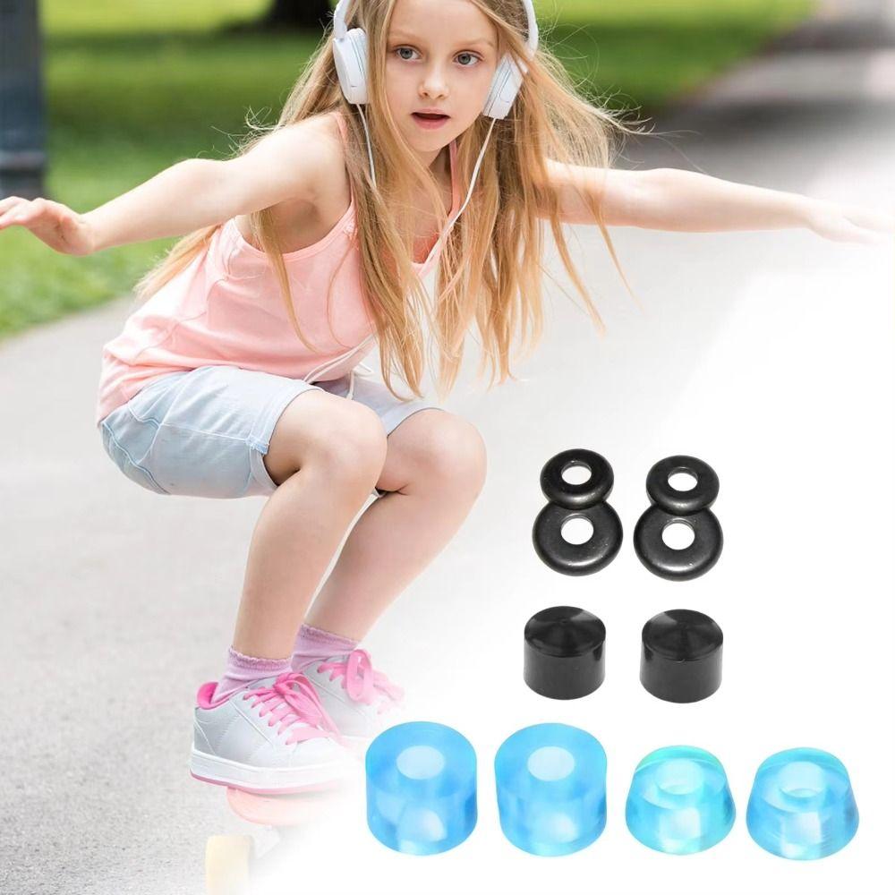 Rebuild Kit Skateboard Bushings Washers Shock Absorber Skateboard Pivot Cups  Double Rocker