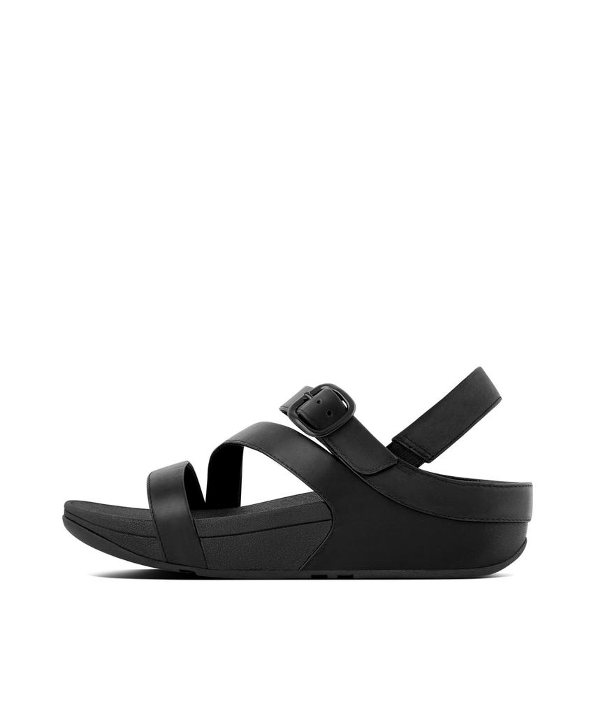 Женские сандалии Fitflop Skinny II с ремешком на пятке - Черный (Ft64K2S365)