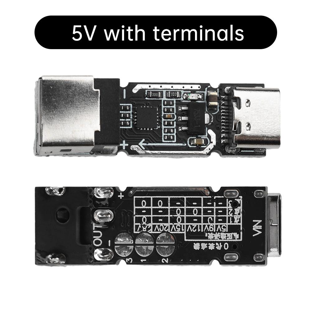 140W 5A Type C PD3.1 Fast Charge Trigger Board 28V/20V/15V/12V/9V/5V Voltage Triggers Support QC AFC FCP