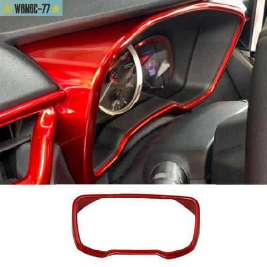 Red trument Panel Frame Cover Trim For Toyota GR Corolla Hatchback -2024