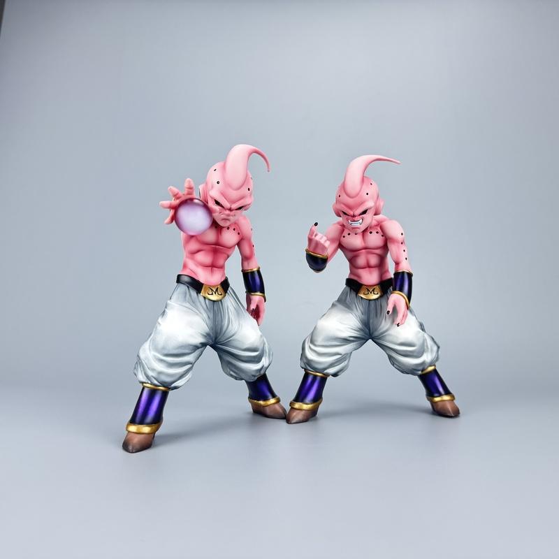 Dragon Ball Evil Buu Energy Ball Combat Pose Anime Figure Pc Case Desktop Ornament Pvc Static Statue Collectible Model Toy Gifts