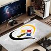 Steelers Mouse Pad, Large Gaming Desk Mat, Non-slip XXL Mousepad for Laptop & Tablet, Mini PC Playmat with Stitched Edges
