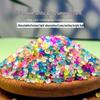 Luminous 3-5mm Sand Stones: Glowing Resin Pebbles for Aquarium, Garden, and Landscaping Decoration.