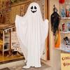 Halloween Ghost Decoration Outdoor Indoor Ghost Stand with String Lights Spooky Ghost Decor for Yard Front Porch Halloween Party Display