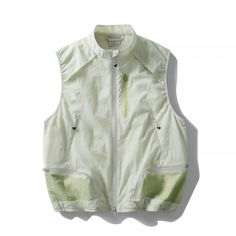 Men Women Outdoor Cycling Hiking Quick Dry Breathable Water Resistant Vest Pants Set Sportswear