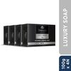 Yardley London Классическое мыло для джентльмена с активированным углем 100 г X 4 шт. Глубокое очищение Защита от микробов Мужской аромат Ежедневное мыло для мужчин