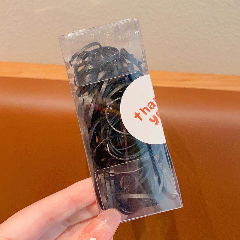 Красочные детские резинки для волос с высокой резинкой - милые резинки карамельного цвета для девочек